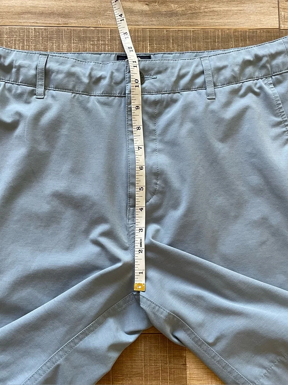 Faherty All Day Shorts Men’s 33 Blue Performance UPF 50+ Stretch Chino Shorts